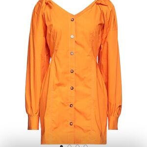 NANUSHKA ALYSSA Mini Poplin Dress